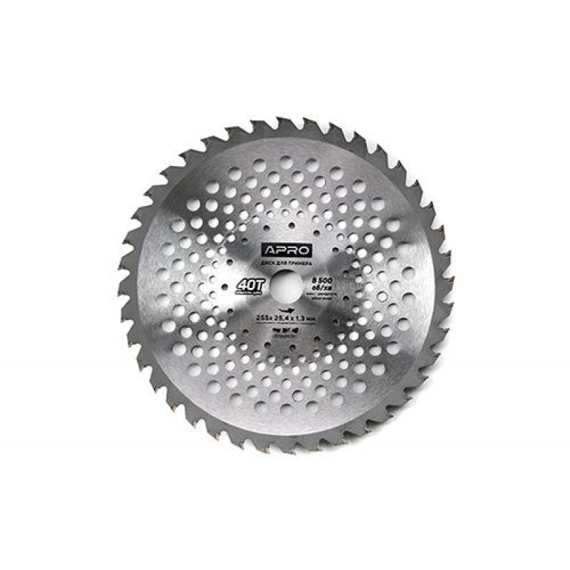 Диск для тримера з твердосплавними напайками 40Т Curved APRO