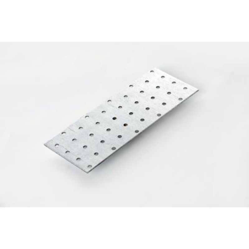 Пластина перфорированная 80х140х2.0мм оц. (пачка, кратно 5шт) APRO