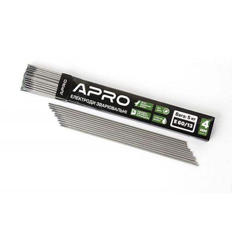 Электроды сварочные Е 60/13 5кг 4мм APRO