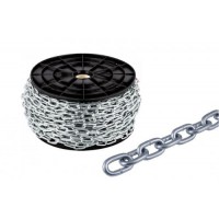 Цепь короткозвенная оцинкованная 4мм DIN 5685A (бухта кратно 40м) APRO