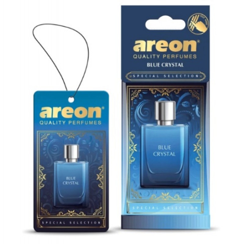 Ароматизатор Special Selection картонна підвіска Блакитний кристал (Blue Crystal) Areon