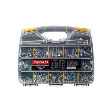 Набір болтів і гайок M6–M10 ЦБ 12,5'' 320х260х60мм APRO