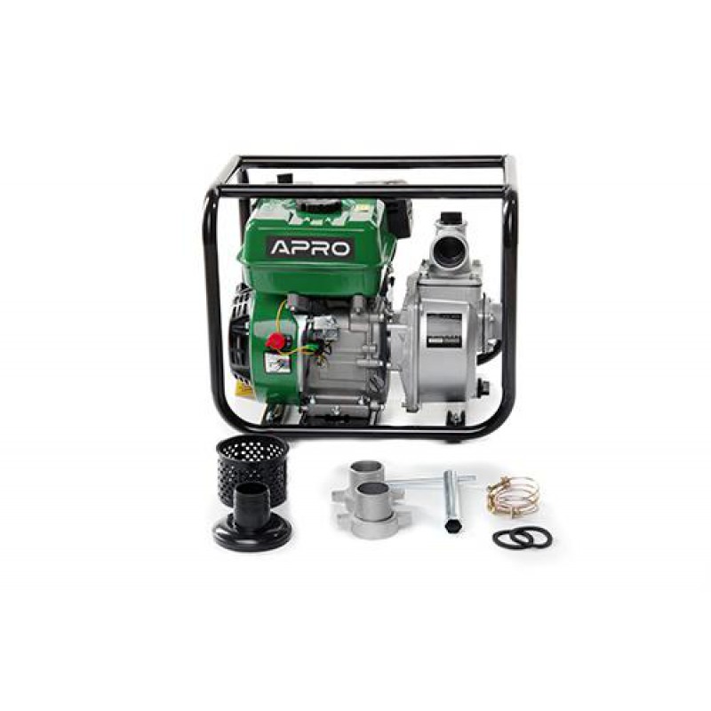Мотопомпа WP-30 6.5к.с. 30 м³/год 27м бензинова 4-х тактн. APRO
