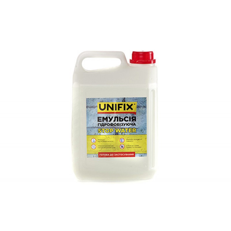 Емульсія гідрофобізуюча 5кг UNIFIX