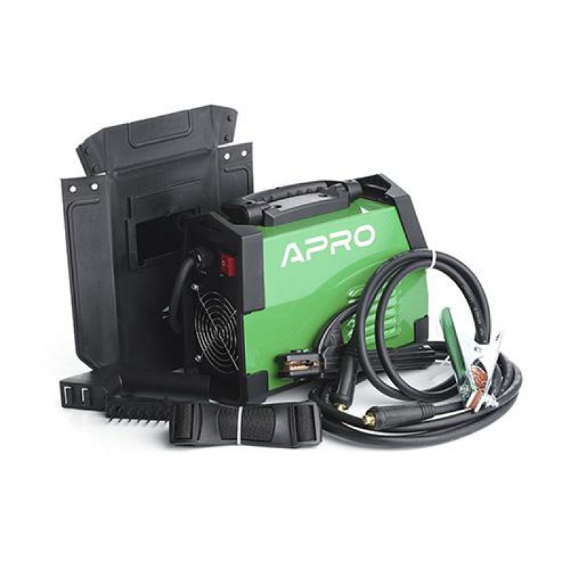 Сварочный аппарат инверторный APRO MMA-140 20-140А эл 4мм 2,5+1.5м + набор кабелей