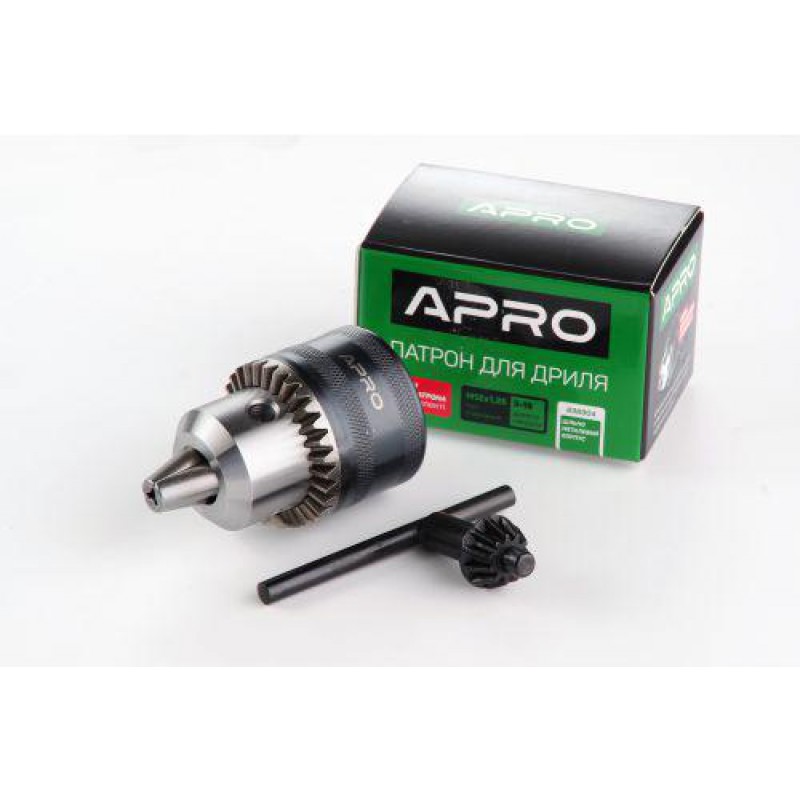 Патрон для дрели с ключом M12*1,25, 3,0-16мм APRO