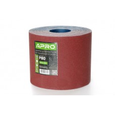 Бумага шлифовальная APRO P80 рулон 200мм*50м (тканевая основа)