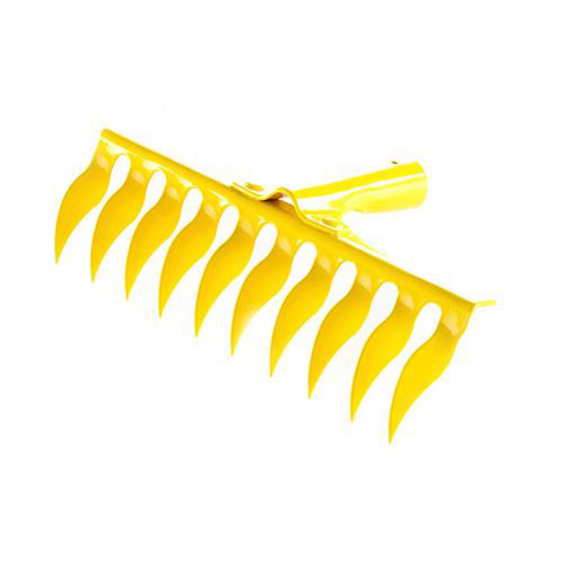 Грабли крученые 265×82мм 10 зубов СИЛА