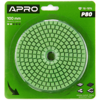 Круг алмазный шлифовальный на липучке 125мм Р3000 APRO