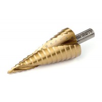 Свердло ступеневе спіральне Ø4-32мм (сталь 6542) APRO