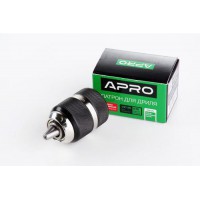 Патрон для дрели быстрозажимной 1/2-20, 2,0-13мм APRO