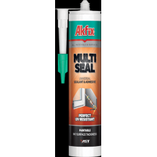 Клей-герметик AST полімер Multiseal бiлий 290мл Akfix