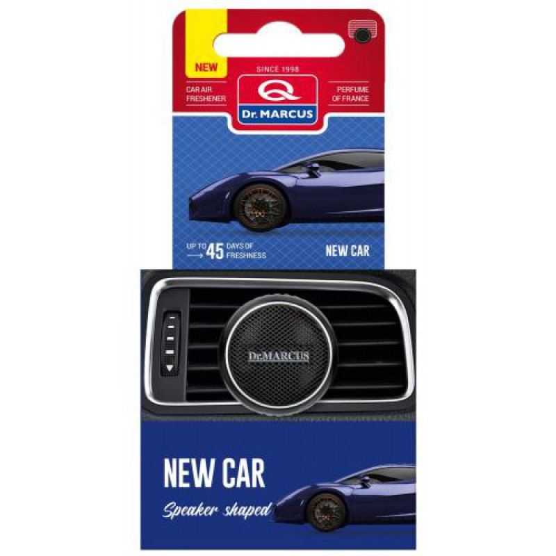Ароматизатор Speaker Shaped 50 на дефлектор Нова машина (New car) 10г Dr.Marcus