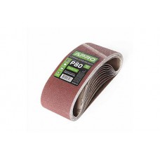 Стрічка шліфувальна нескінченна APRO P80 75×457мм (10шт)