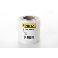 Стретч плівка 100мм, 0,4кг (20мкм) прозора, втулка 100г UNIFIX