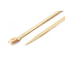 Стяжка кабельная с низким профилем замка 8x400 бежевый (100шт) APRO