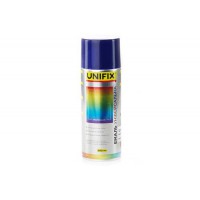 Эмаль акриловая универсальная RAL 5022 Темно синий гл. 400мл UNIFIX