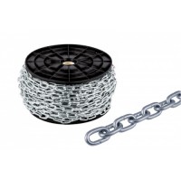 Цепь короткозвенная оцинкованная 5мм DIN 5685A (бухта кратно 32м) APRO