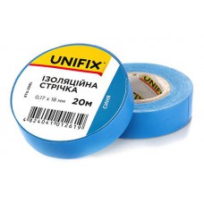 Ізоляційна стрiчка синя 0.17х18мм 25м (пачка, кратно 10шт) UNIFIX