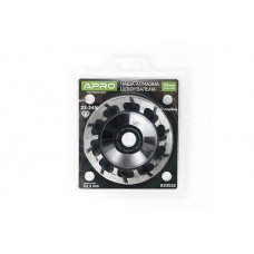 Чаша алмазна шліфувальна 125мм 22-24% Т-образна APRO