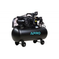 Компресор трьохциліндровий пасовий OFBD-100X 8Бар 3.0кВт 530л/хв 100л (2 крана) + Олива 0,8л APRO