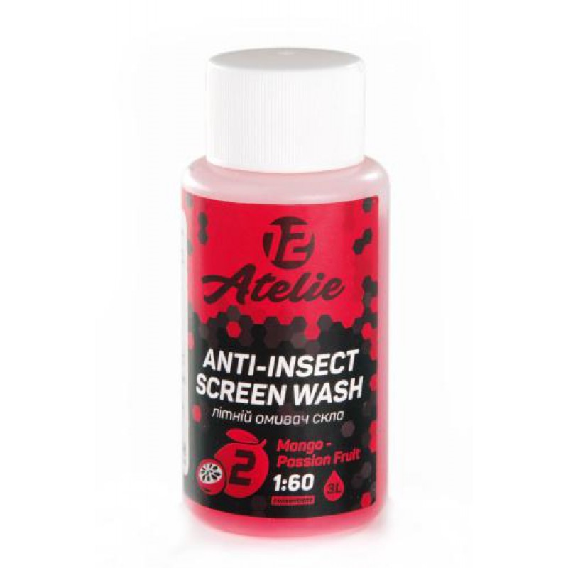 Омыватель летний коцентрат с ароматом Манго-Маракуйя 50мл 12 Atelie