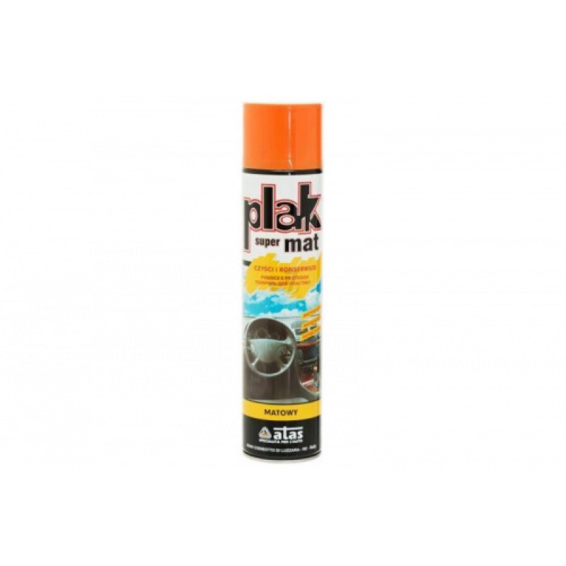 Поліроль для торпеди Plak SUPERMAT Arancio (апельсин) 600мл (аерозольний) матовий ATAS