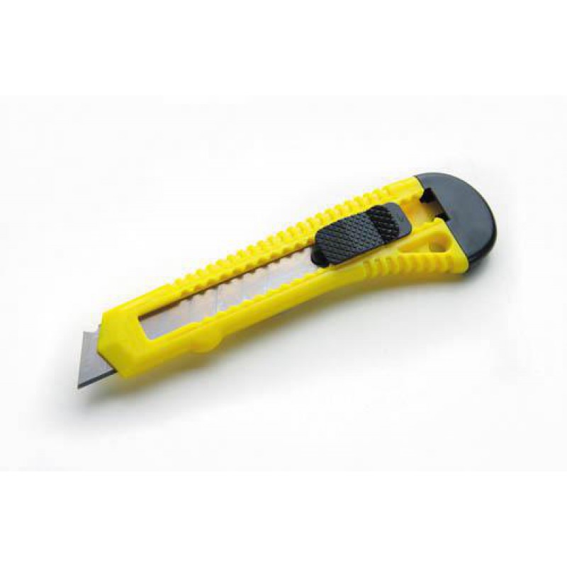 Нож выдвижной 18мм усиленный, автозамком СИЛА