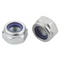 Контргайка М8 DIN 985 кл. пр. 6 цинк белый (пач 50шт) APRO