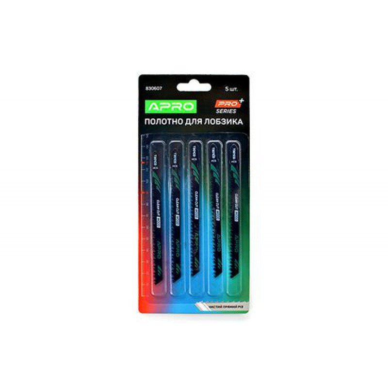 Полотно для лобзика (дерево) 116/90мм 3 мм 8TPI чистий прямий різ T301CD APRO