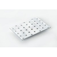 Пластина перфорована 100х200х2.0мм оц. (пачка, кратно 5шт) APRO