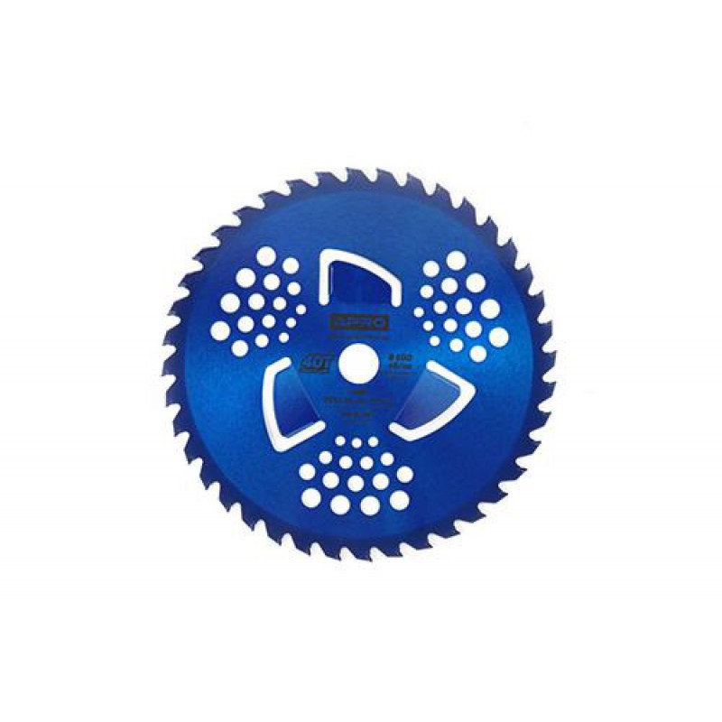 Диск для тримера з твердосплавними напайками 40Т 3 пелюстка ( для кустів ) APRO