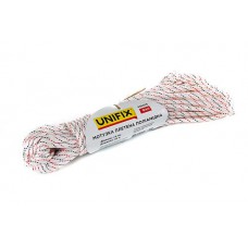 Мотузка плетена поліамідна (капронова) ФАЛ 6мм 25м UNIFIX