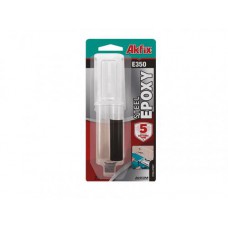 Епоксидний клей в шприці для сталі Е350 25мл Akfix
