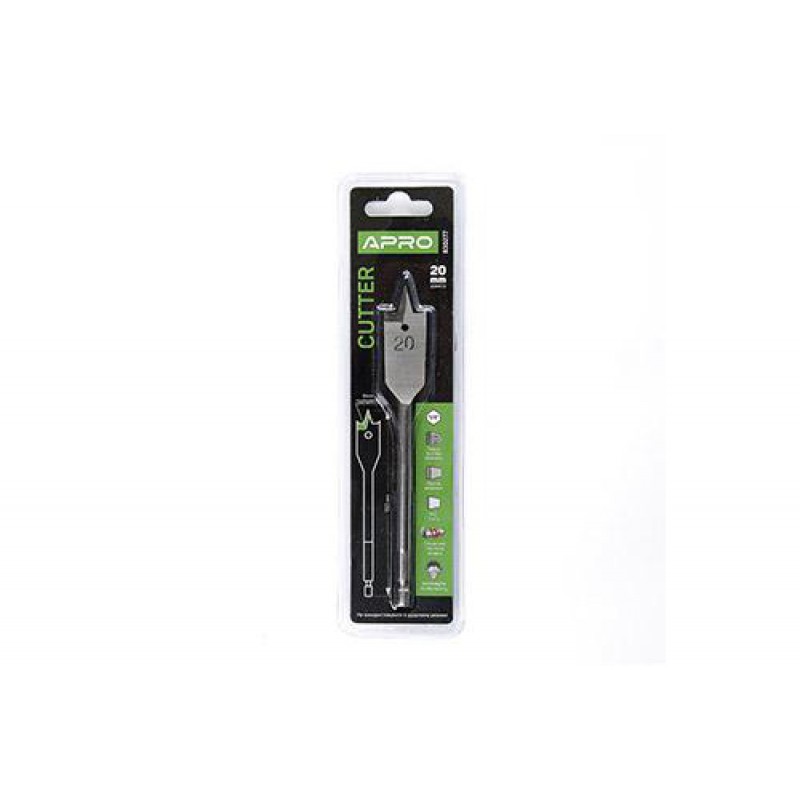 Свердло пір'яне Ø20мм, довжина 150мм Cutter APRO