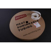 Термозбіжна трубка 20мм біла 100м APRO