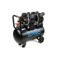 Компрессор четыркехцилиндровый безмасляный OFE-50 2х1.5кВт 475л/мин 8бар 50л (2 крана) APRO