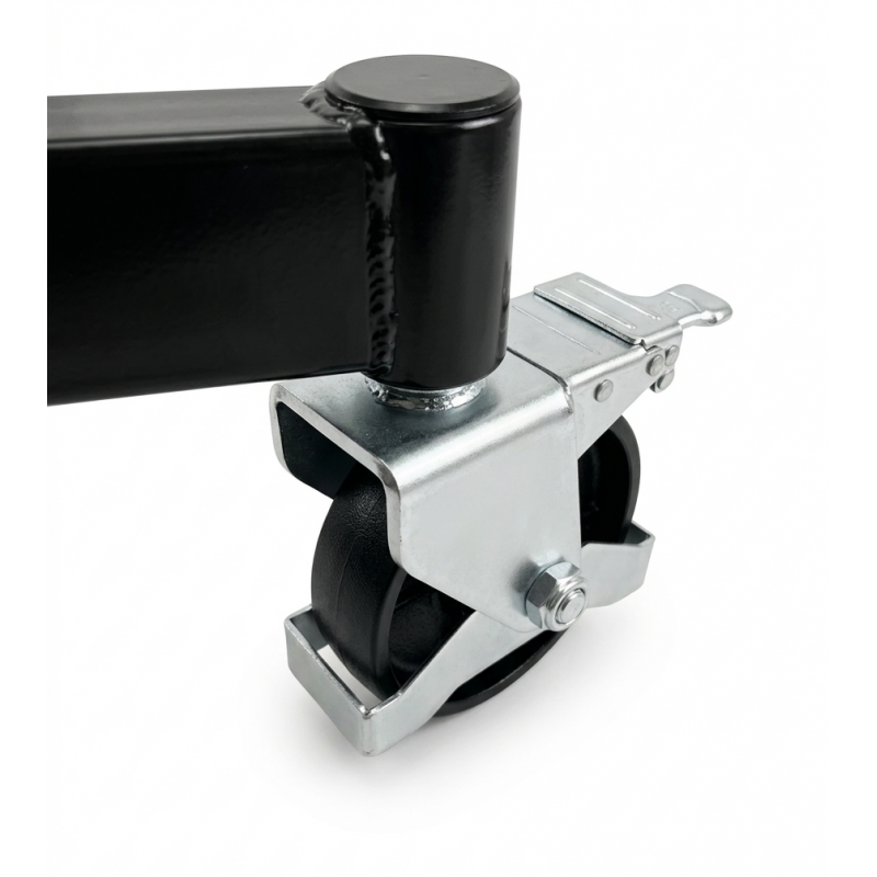 Штабелер гідравлічний GTM 1500кг, підйом-2,5м, довжина вил 1,1м, колір - чорний