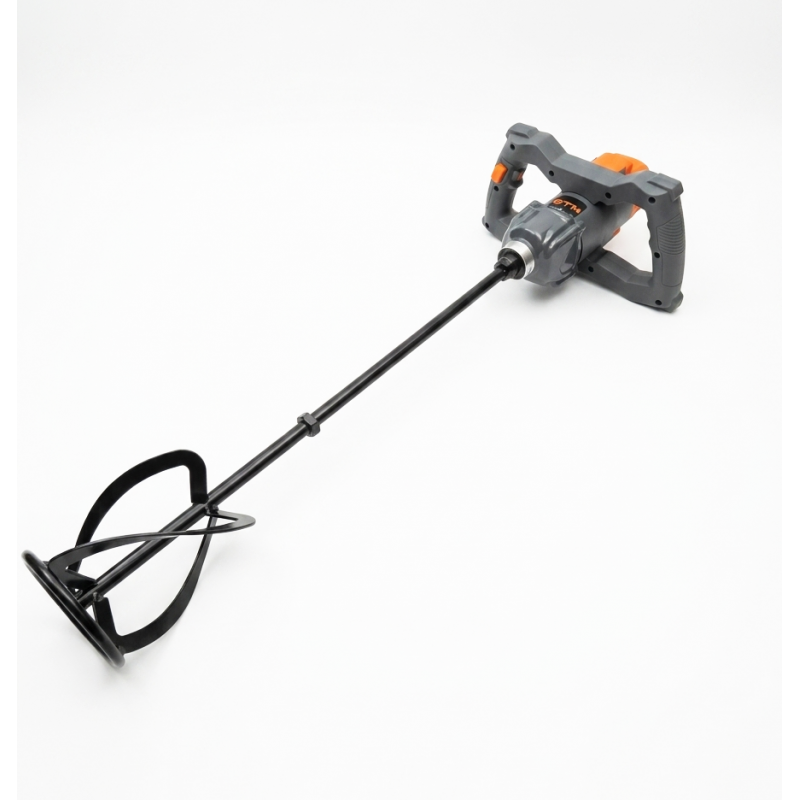 Міксер GTM МХ-60/1200, 1200Вт, М14, 1 швидкість 180-700об/хв, розбірний вінчик 120мм