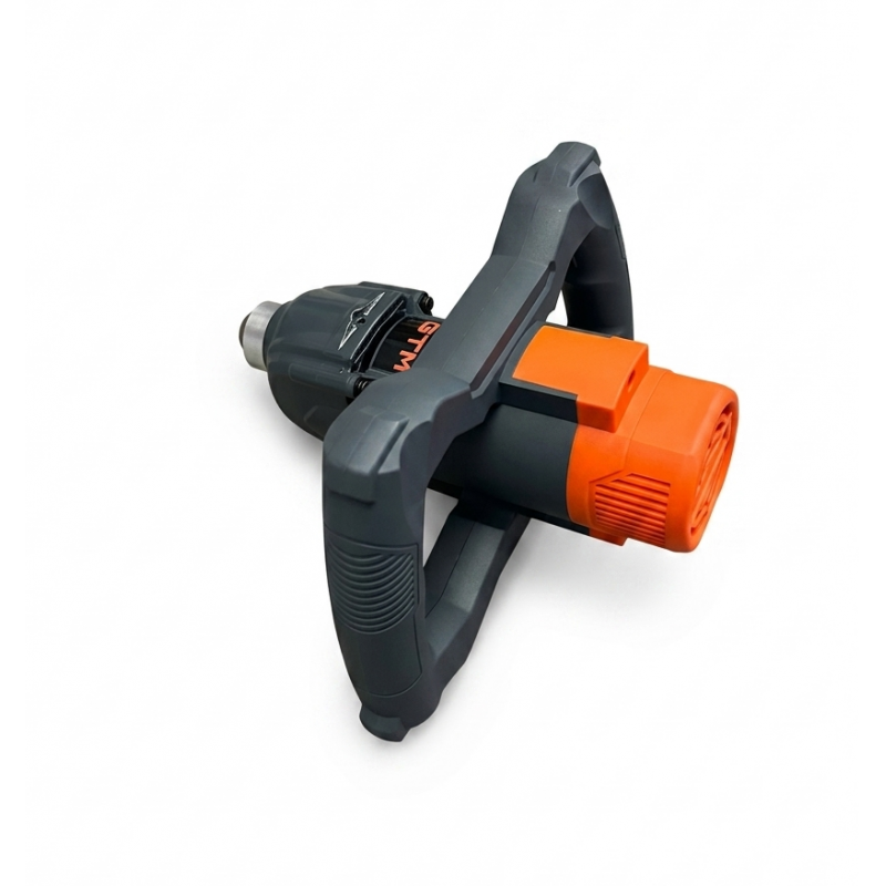 Міксер GTM МХ-60/1200, 1200Вт, М14, 1 швидкість 180-700об/хв, розбірний вінчик 120мм