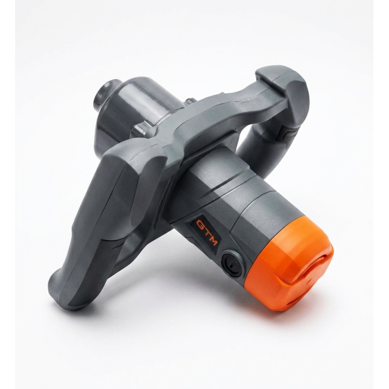 Міксер GTM MX-80/1400, 1400Вт, М14, 2 швидкості, 180-400об/хв, 300-700об/хв, розбірний вінчик 120мм