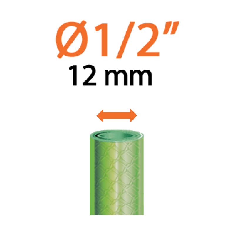 Коннектор 1/2"- 5/8" аквастоп для поливочного шланга Ergogrip ок.