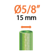 Коннектор 1/2"- 5/8" аквастоп для поливочного шланга Ergogrip ок.