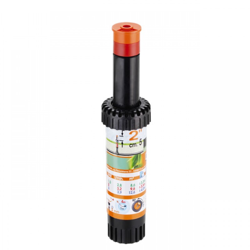 Дождеватель подземного полива 2"(5см) 90° 4,6-5,7м подключение1/2"