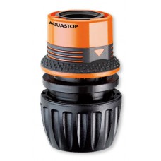Коннектор 1/2"-3/4" аквастоп для поливочного шланга, Ergogrip ок.