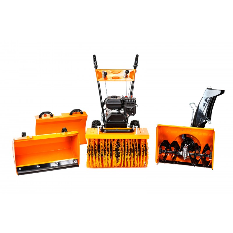 Підмітальна машина бенз. GTM SW600, 6к.с., ширина щітки 600мм, діаметр 345мм, 5вперед/2назад