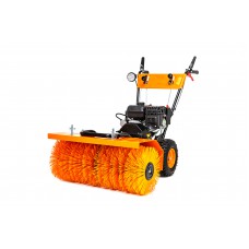 Подметальная машина бенз. GTM SW800E, 6л.с., ширина щетки 800мм, диаметр 345мм, 5вперед/2назад, электростарт
