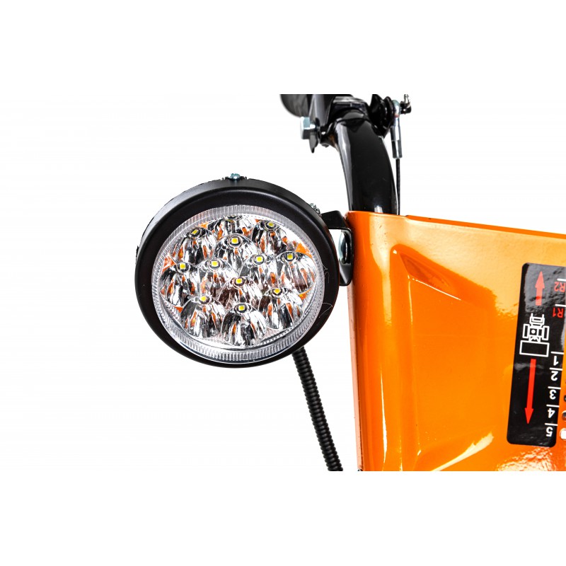 Підмітальна машина бенз. GTM SW800E, 6к.с., ширина щітки 800мм, діаметр 345мм, 5вперед/2назад, електростарт