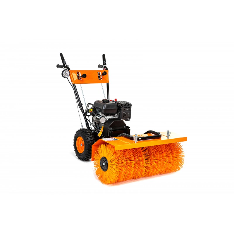 Підмітальна машина бенз. GTM SW800E, 6к.с., ширина щітки 800мм, діаметр 345мм, 5вперед/2назад, електростарт