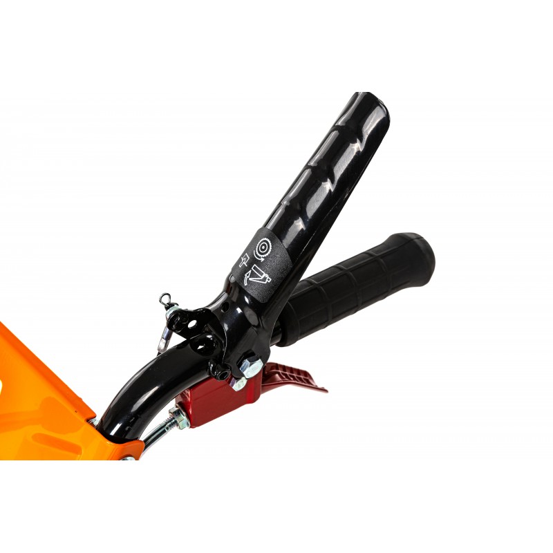 Підмітальна машина бенз. GTM SW800E, 6к.с., ширина щітки 800мм, діаметр 345мм, 5вперед/2назад, електростарт